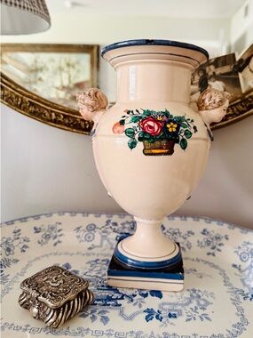 Charming Antique Figural Head Vase
